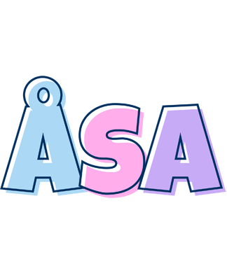 Åsa pastel logo