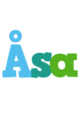 Åsa rainbows logo