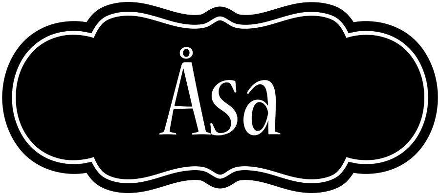 Åsa welcome logo