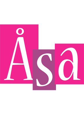 Åsa whine logo