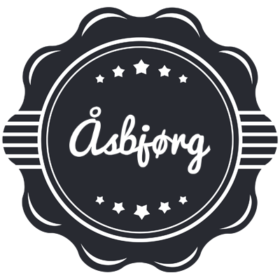 Åsbjørg badge logo
