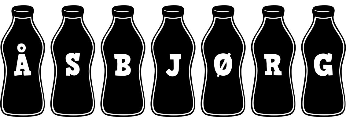 Åsbjørg bottle logo