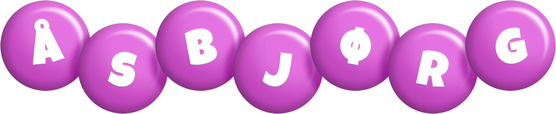Åsbjørg candy-purple logo