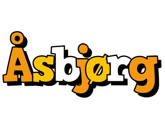 Åsbjørg cartoon logo