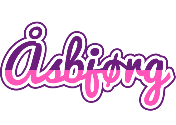Åsbjørg cheerful logo