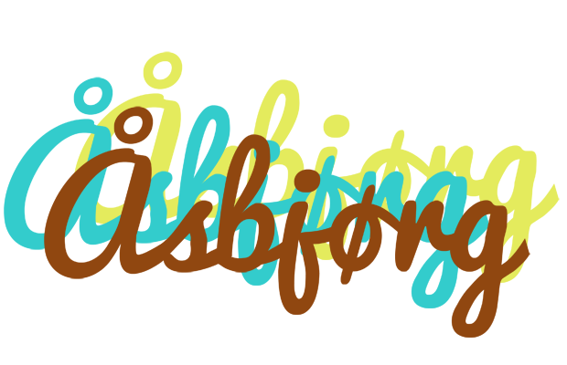 Åsbjørg cupcake logo