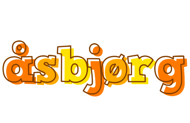 Åsbjørg desert logo