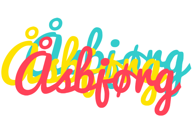 Åsbjørg disco logo