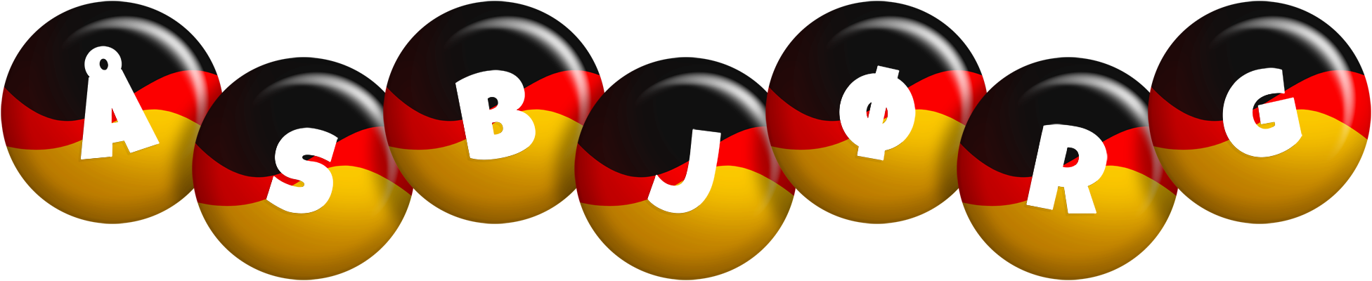 Åsbjørg german logo