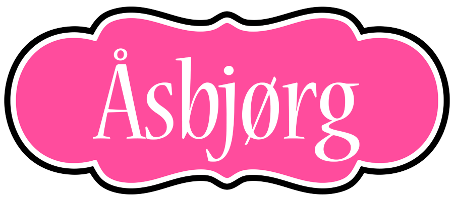 Åsbjørg invitation logo