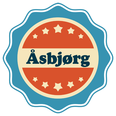 Åsbjørg labels logo