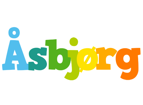 Åsbjørg rainbows logo