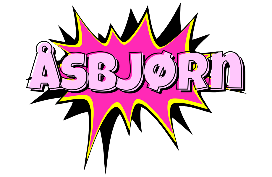Åsbjørn badabing logo