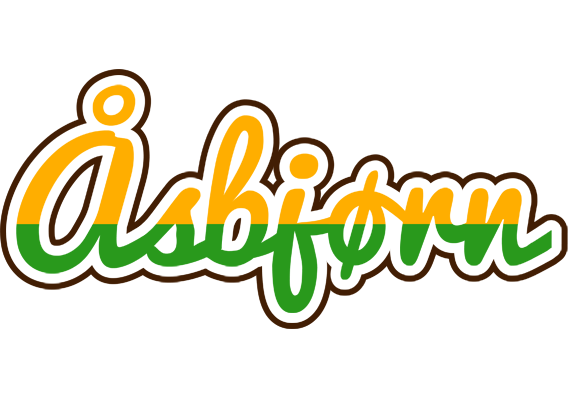 Åsbjørn banana logo