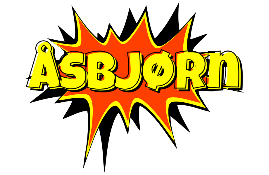 Åsbjørn bazinga logo