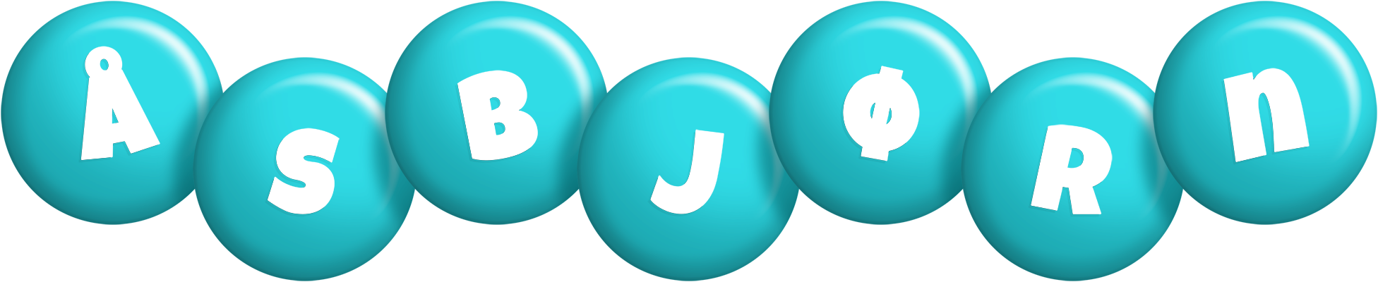 Åsbjørn candy-azur logo