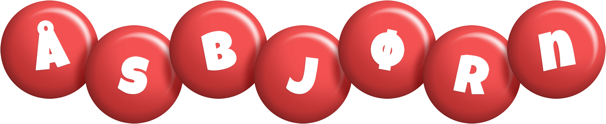 Åsbjørn candy-red logo