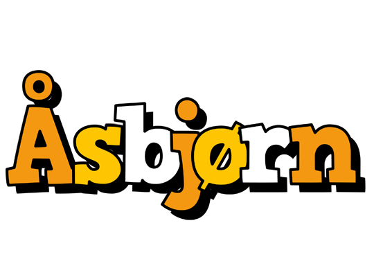 Åsbjørn cartoon logo