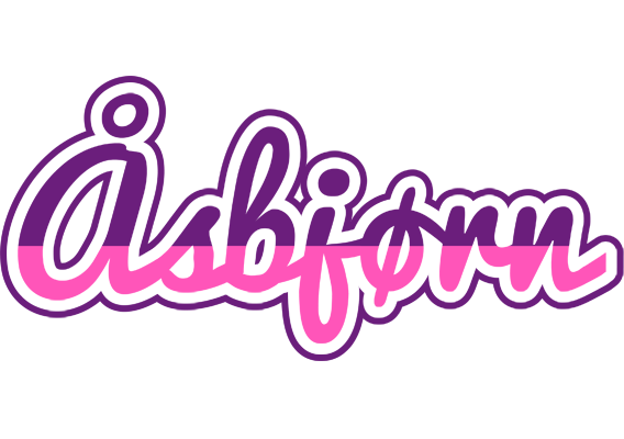 Åsbjørn cheerful logo