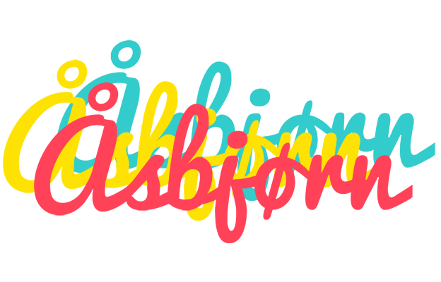 Åsbjørn disco logo