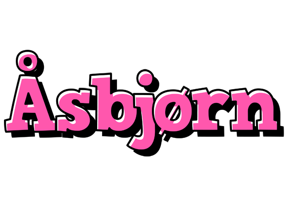 Åsbjørn girlish logo