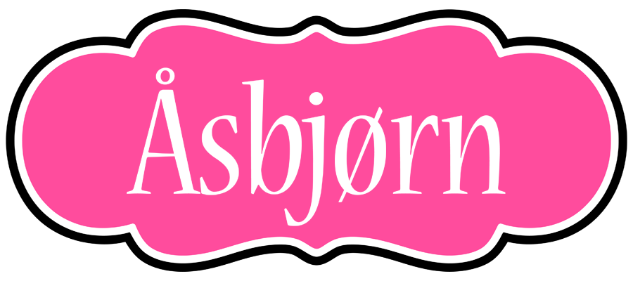 Åsbjørn invitation logo