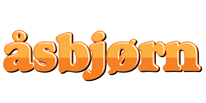 Åsbjørn orange logo