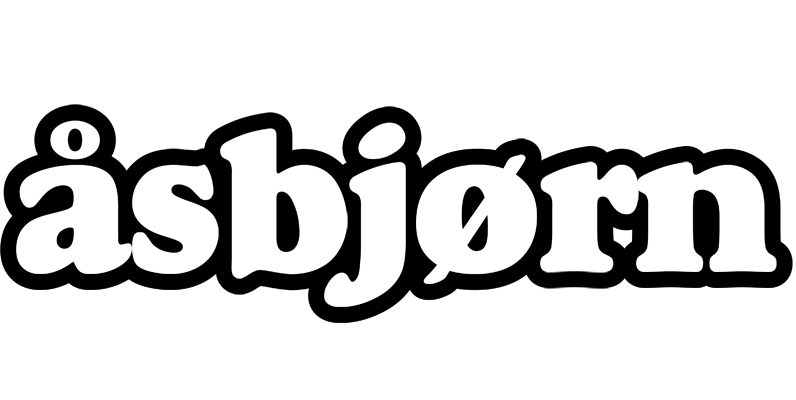 Åsbjørn panda logo