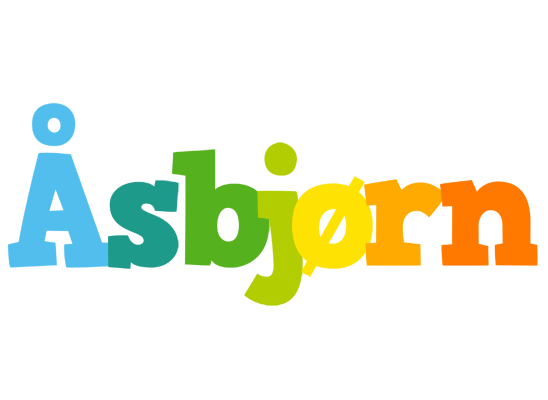 Åsbjørn rainbows logo