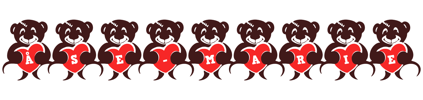 Åse-Marie bear logo