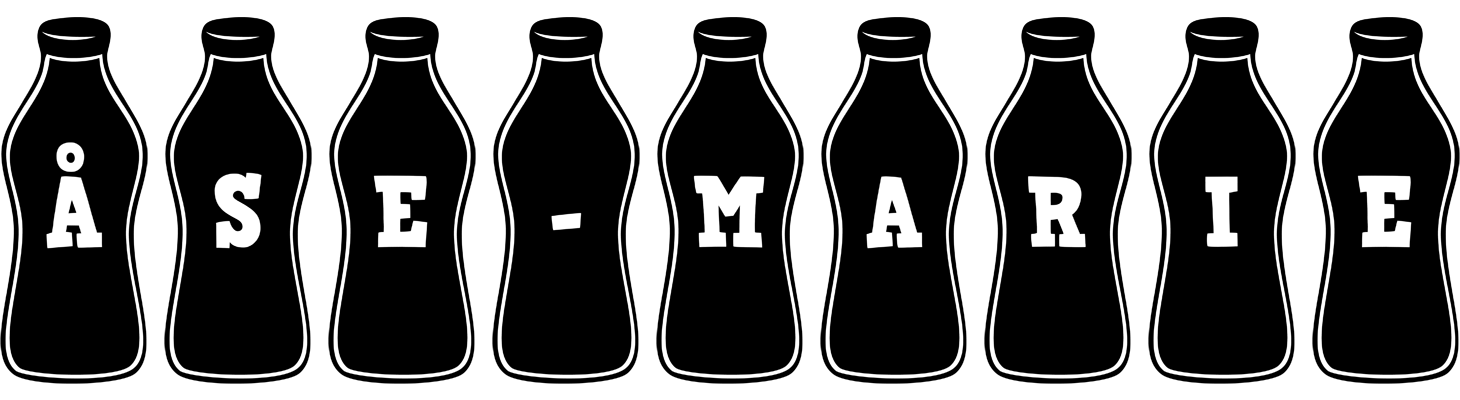 Åse-Marie bottle logo