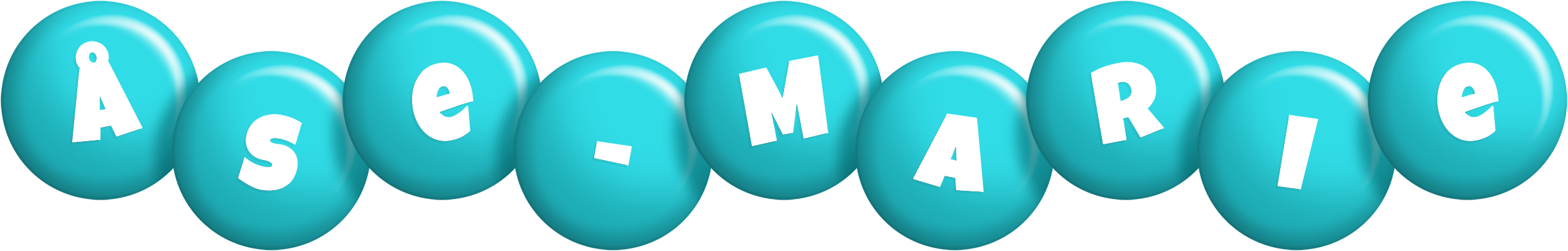 Åse-Marie candy-azur logo