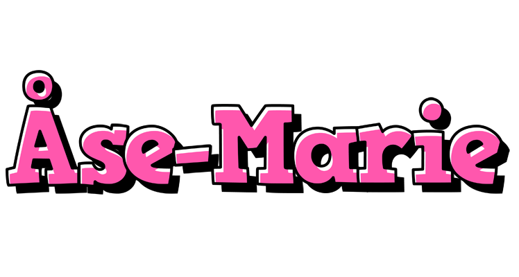 Åse-Marie girlish logo