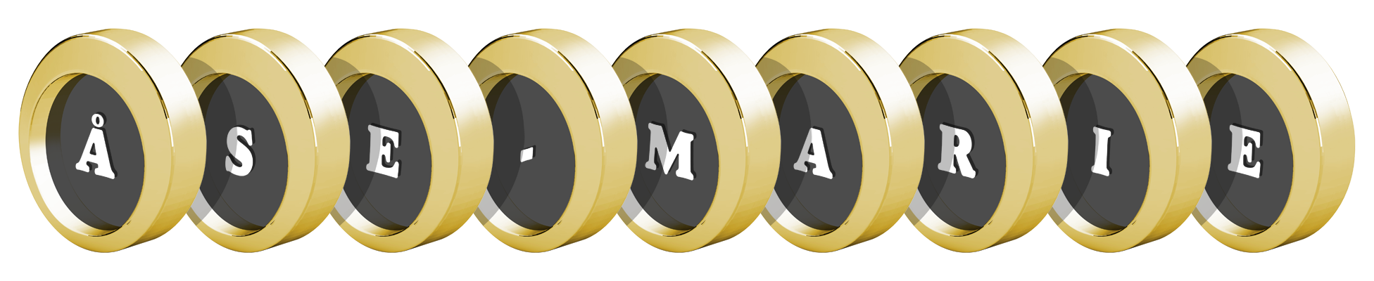Åse-Marie gold logo