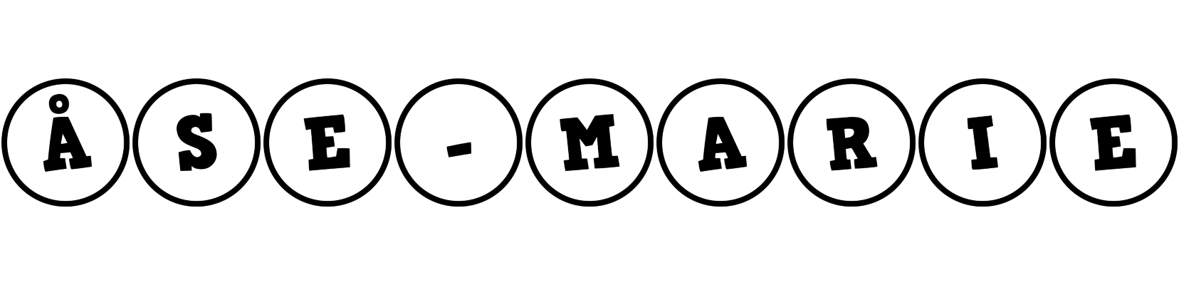 Åse-Marie handy logo