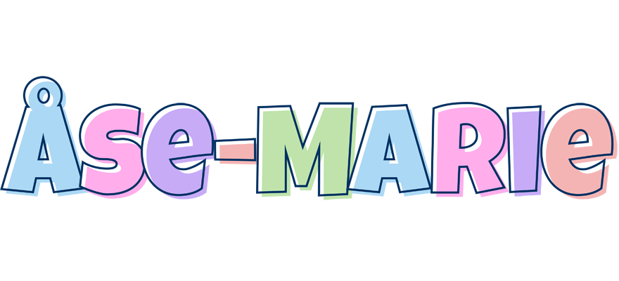 Åse-Marie pastel logo