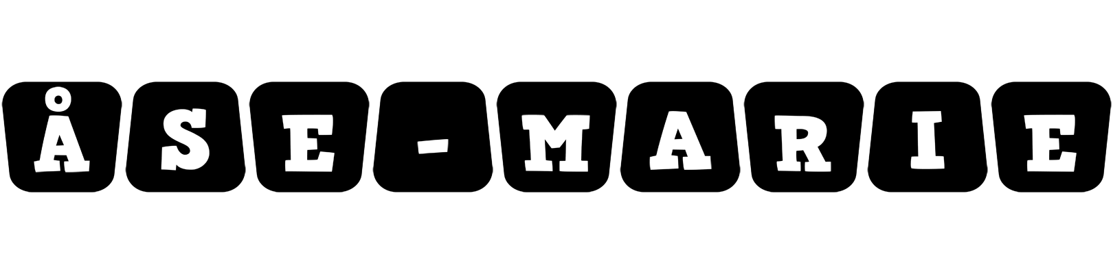 Åse-Marie racing logo