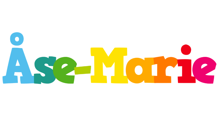 Åse-Marie rainbows logo