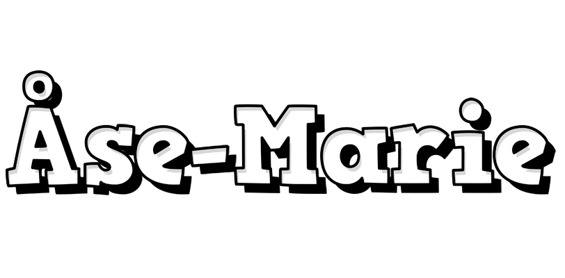 Åse-Marie snowing logo