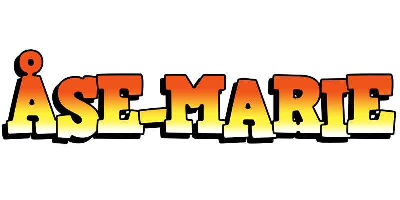 Åse-Marie sunset logo