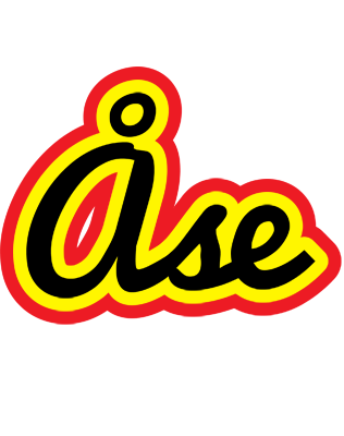 Åse flaming logo
