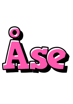 Åse girlish logo