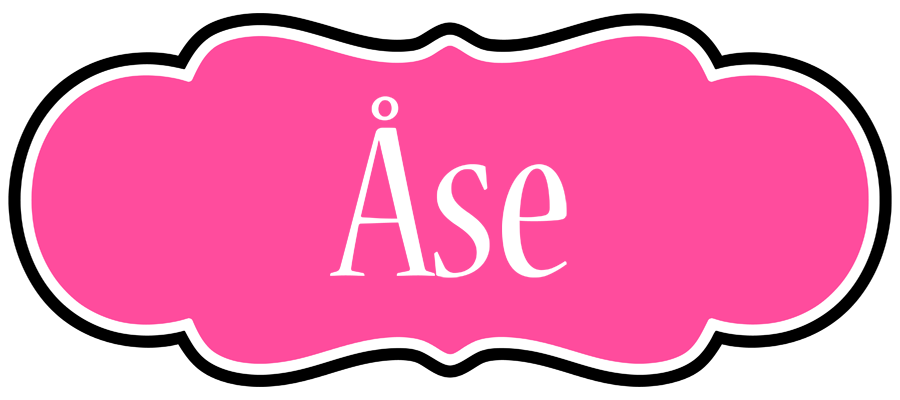 Åse invitation logo