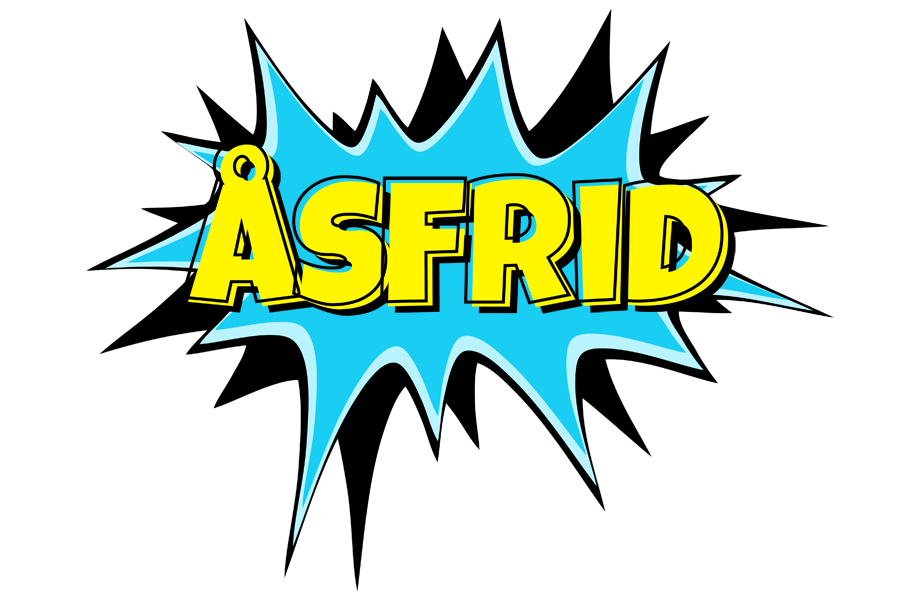 Åsfrid amazing logo