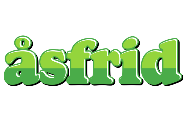 Åsfrid apple logo