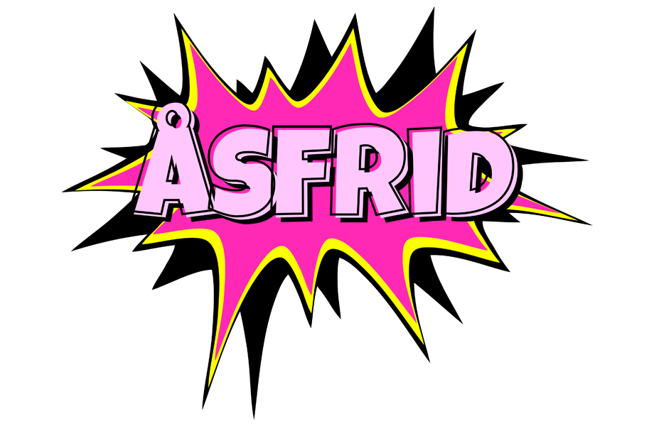Åsfrid badabing logo