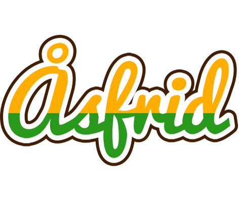 Åsfrid banana logo
