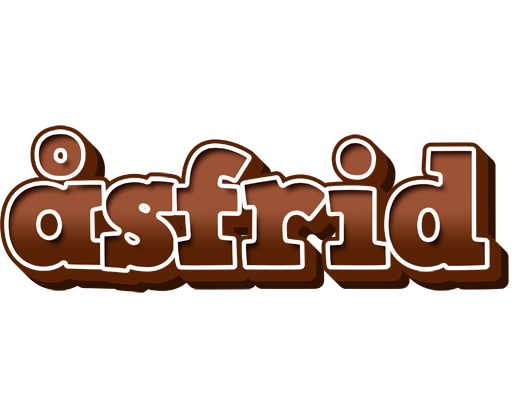 Åsfrid brownie logo