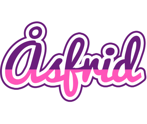 Åsfrid cheerful logo