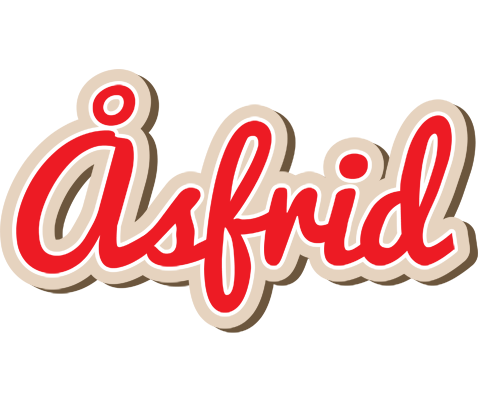 Åsfrid chocolate logo